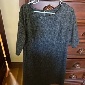 Boutique leopard mid-length dress
